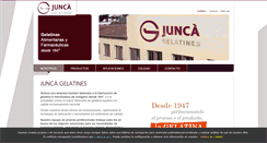 Desktop Screenshot of gelatinesjunca.com